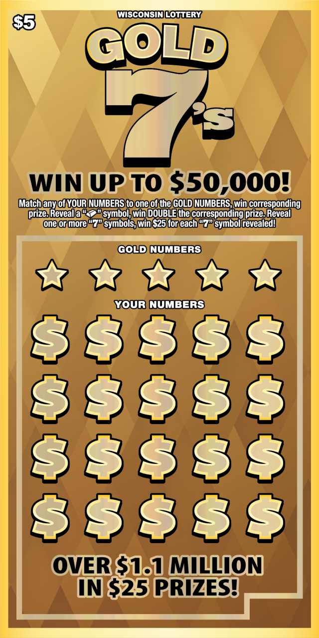GOLD 7S (2617) | Wisconsin Lottery GOLD 7S (2617) | Wisconsin Lottery